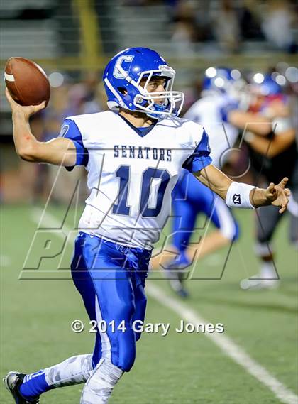 Thumbnail 1 in Carson vs. Clayton Valley Charter (2014 Honor Bowl - NorCal) photogallery.