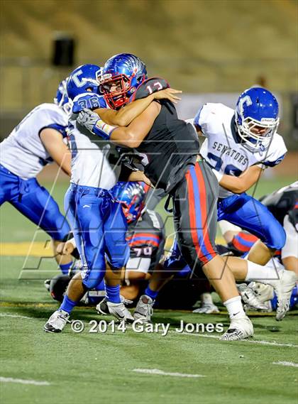 Thumbnail 1 in Carson vs. Clayton Valley Charter (2014 Honor Bowl - NorCal) photogallery.