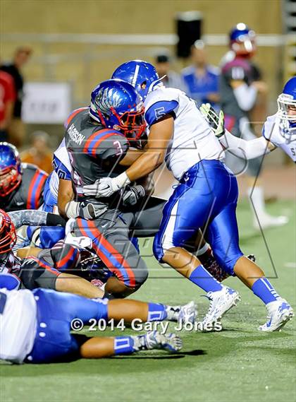 Thumbnail 3 in Carson vs. Clayton Valley Charter (2014 Honor Bowl - NorCal) photogallery.