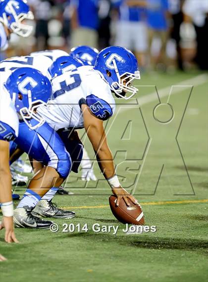 Thumbnail 3 in Carson vs. Clayton Valley Charter (2014 Honor Bowl - NorCal) photogallery.