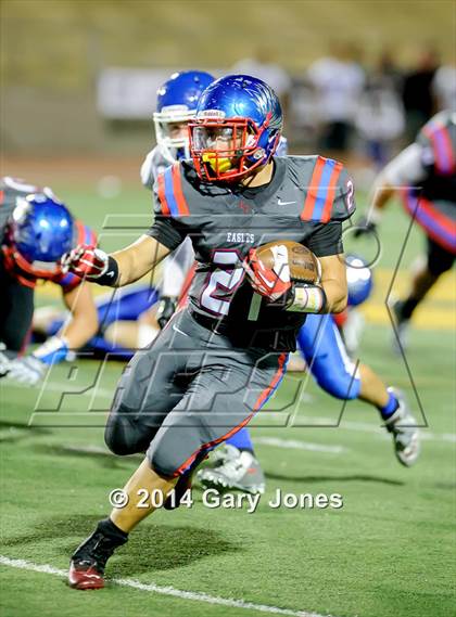 Thumbnail 3 in Carson vs. Clayton Valley Charter (2014 Honor Bowl - NorCal) photogallery.