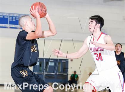 Thumbnail 2 in St. Ignatius vs. Wilcox (CIF CCS D2 Semifinal) photogallery.