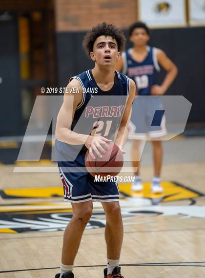 Thumbnail 1 in Perry vs. Desert Ridge (Welcome To The Jungle Holiday Tournament) photogallery.