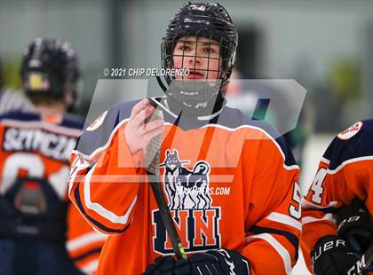 Thumbnail 1 in New Trier Blue vs Naperville North  photogallery.