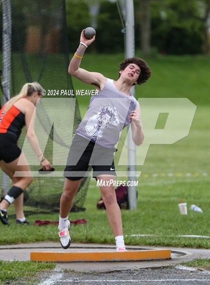 Thumbnail 2 in PHAC Freshman/Sophomore Meet (Shot Put)  photogallery.