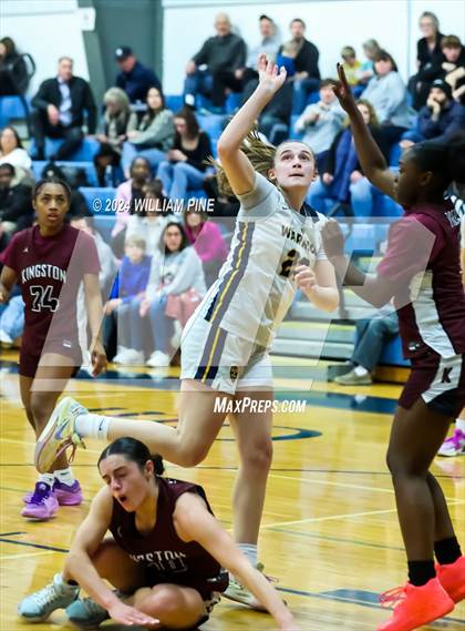 Thumbnail 2 in Kingston @ Our Lady of Lourdes (Section 9 Class AAA Semifinal) photogallery.