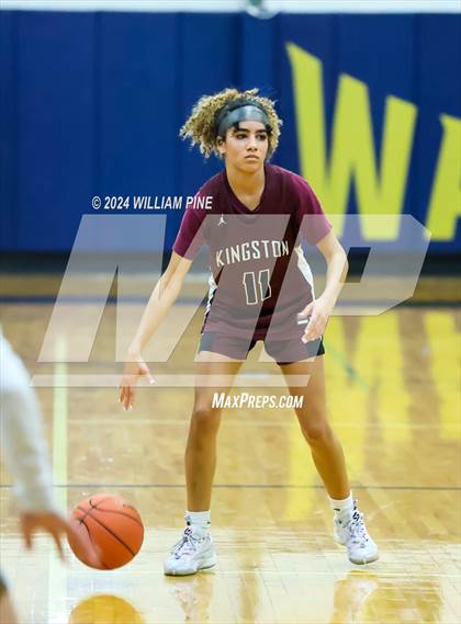 Thumbnail 2 in Kingston @ Our Lady of Lourdes (Section 9 Class AAA Semifinal) photogallery.
