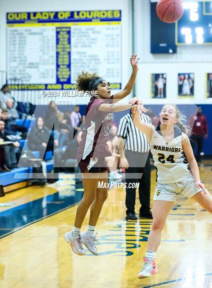 Thumbnail 3 in Kingston @ Our Lady of Lourdes (Section 9 Class AAA Semifinal) photogallery.
