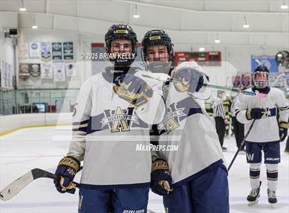 Thumbnail 2 in Bishop Feehan @ Archbishop Williams (Hockey for Heroes) photogallery.