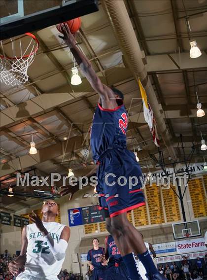 Thumbnail 3 in St. Patrick vs Milton (City of Palms Classic) photogallery.