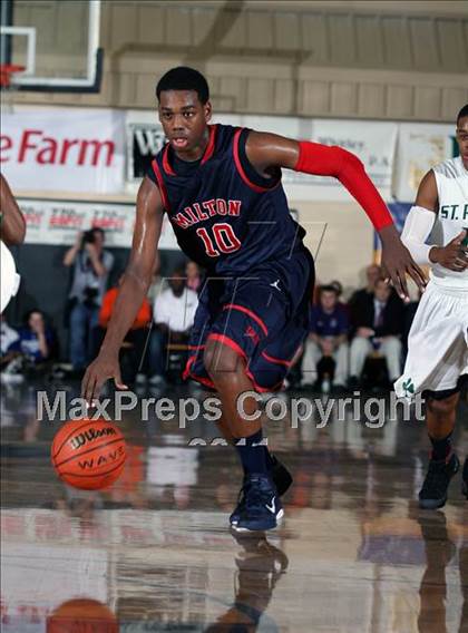 Thumbnail 3 in St. Patrick vs Milton (City of Palms Classic) photogallery.