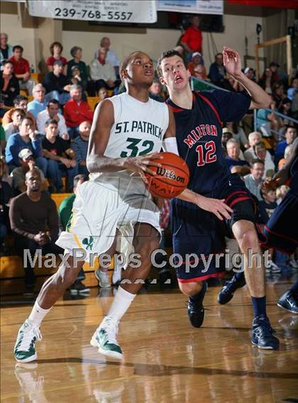 Thumbnail 3 in St. Patrick vs Milton (City of Palms Classic) photogallery.