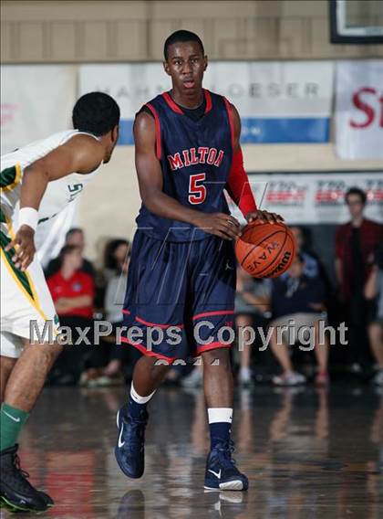 Thumbnail 1 in St. Patrick vs Milton (City of Palms Classic) photogallery.
