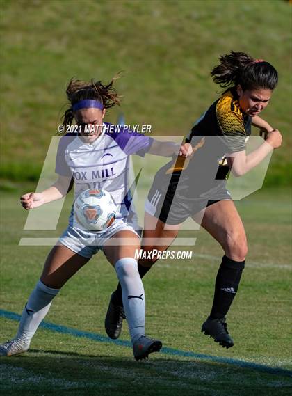 Thumbnail 3 in Chapel Hill vs. Cox Mill (1 of 2 - NCHSAA 3A Final - the game) photogallery.