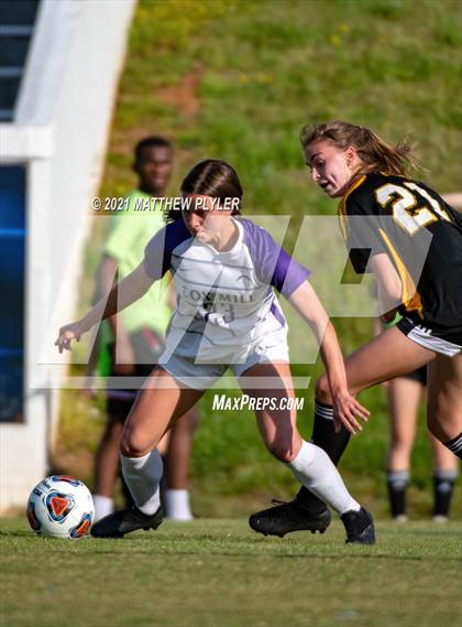 Thumbnail 3 in Chapel Hill vs. Cox Mill (1 of 2 - NCHSAA 3A Final - the game) photogallery.