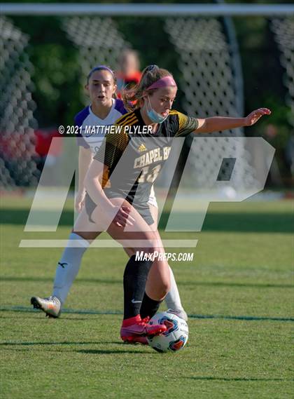 Thumbnail 2 in Chapel Hill vs. Cox Mill (1 of 2 - NCHSAA 3A Final - the game) photogallery.
