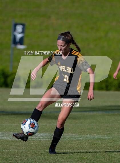 Thumbnail 3 in Chapel Hill vs. Cox Mill (1 of 2 - NCHSAA 3A Final - the game) photogallery.