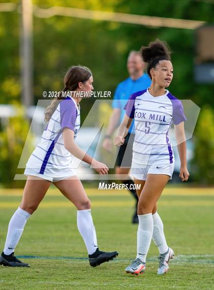Thumbnail 3 in Chapel Hill vs. Cox Mill (1 of 2 - NCHSAA 3A Final - the game) photogallery.