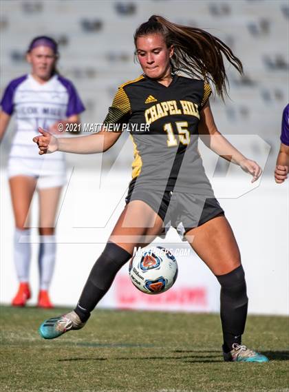 Thumbnail 3 in Chapel Hill vs. Cox Mill (1 of 2 - NCHSAA 3A Final - the game) photogallery.