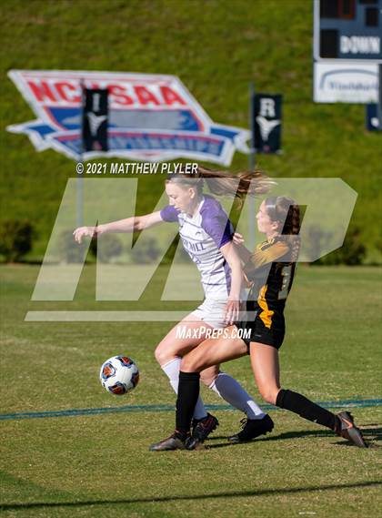 Thumbnail 2 in Chapel Hill vs. Cox Mill (1 of 2 - NCHSAA 3A Final - the game) photogallery.
