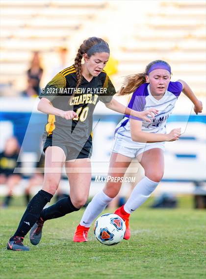 Thumbnail 2 in Chapel Hill vs. Cox Mill (1 of 2 - NCHSAA 3A Final - the game) photogallery.