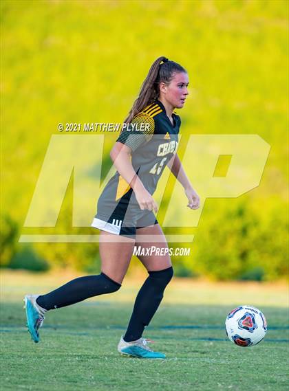 Thumbnail 3 in Chapel Hill vs. Cox Mill (1 of 2 - NCHSAA 3A Final - the game) photogallery.