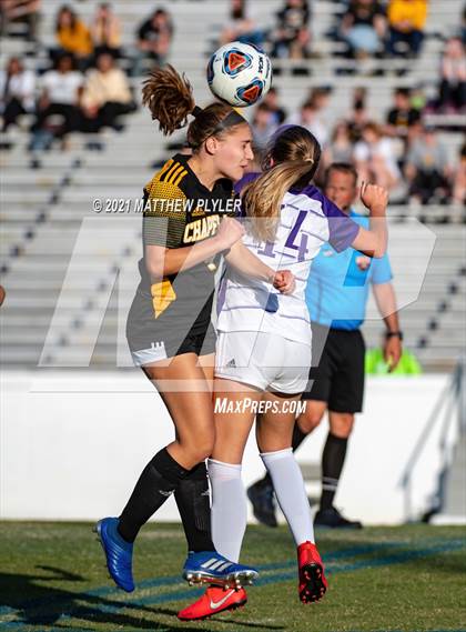 Thumbnail 3 in Chapel Hill vs. Cox Mill (1 of 2 - NCHSAA 3A Final - the game) photogallery.