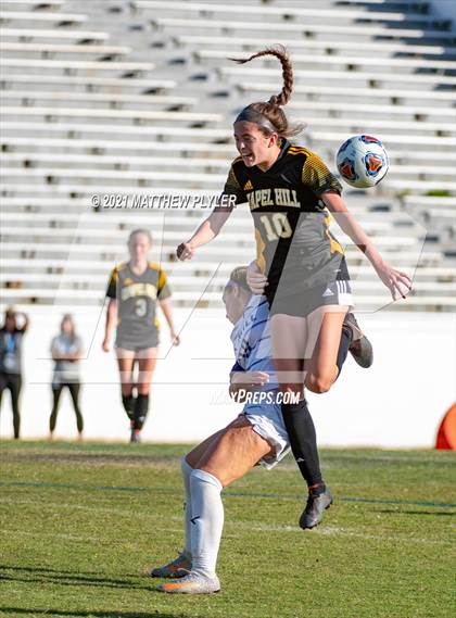 Thumbnail 3 in Chapel Hill vs. Cox Mill (1 of 2 - NCHSAA 3A Final - the game) photogallery.