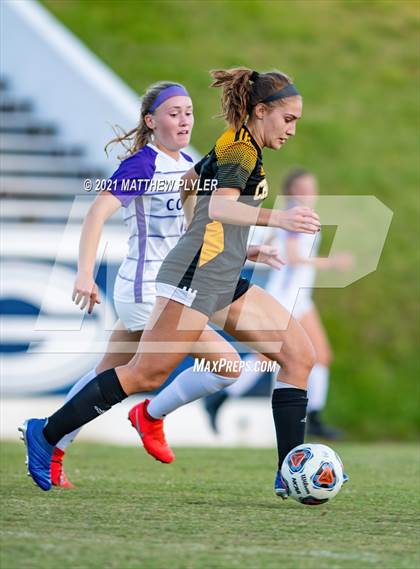 Thumbnail 3 in Chapel Hill vs. Cox Mill (1 of 2 - NCHSAA 3A Final - the game) photogallery.