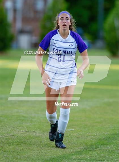 Thumbnail 3 in Chapel Hill vs. Cox Mill (1 of 2 - NCHSAA 3A Final - the game) photogallery.