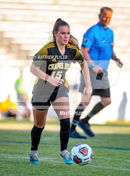 Thumbnail 2 in Chapel Hill vs. Cox Mill (1 of 2 - NCHSAA 3A Final - the game) photogallery.