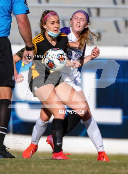 Thumbnail 2 in Chapel Hill vs. Cox Mill (1 of 2 - NCHSAA 3A Final - the game) photogallery.