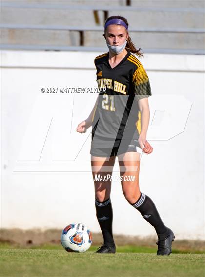 Thumbnail 2 in Chapel Hill vs. Cox Mill (1 of 2 - NCHSAA 3A Final - the game) photogallery.