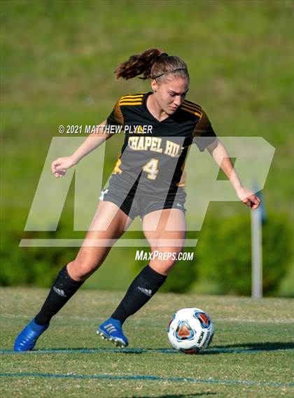 Thumbnail 1 in Chapel Hill vs. Cox Mill (1 of 2 - NCHSAA 3A Final - the game) photogallery.