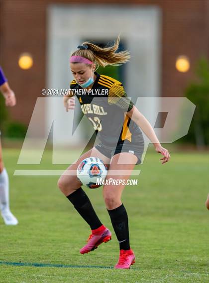 Thumbnail 1 in Chapel Hill vs. Cox Mill (1 of 2 - NCHSAA 3A Final - the game) photogallery.