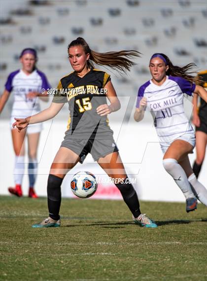 Thumbnail 1 in Chapel Hill vs. Cox Mill (1 of 2 - NCHSAA 3A Final - the game) photogallery.