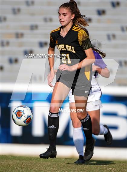 Thumbnail 3 in Chapel Hill vs. Cox Mill (1 of 2 - NCHSAA 3A Final - the game) photogallery.