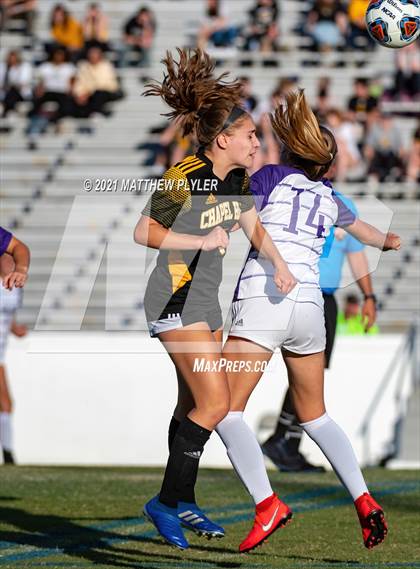 Thumbnail 1 in Chapel Hill vs. Cox Mill (1 of 2 - NCHSAA 3A Final - the game) photogallery.