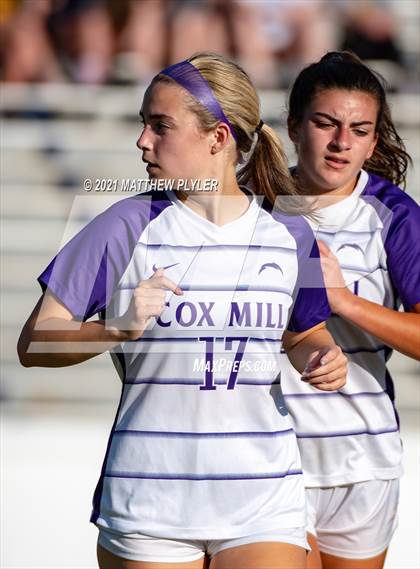Thumbnail 1 in Chapel Hill vs. Cox Mill (1 of 2 - NCHSAA 3A Final - the game) photogallery.