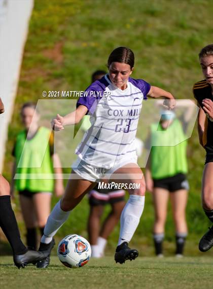 Thumbnail 3 in Chapel Hill vs. Cox Mill (1 of 2 - NCHSAA 3A Final - the game) photogallery.