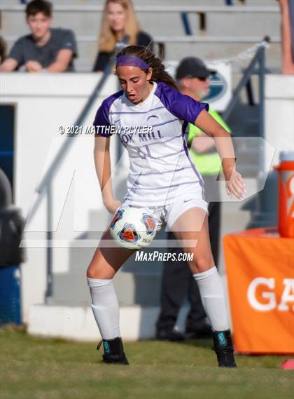 Thumbnail 2 in Chapel Hill vs. Cox Mill (1 of 2 - NCHSAA 3A Final - the game) photogallery.