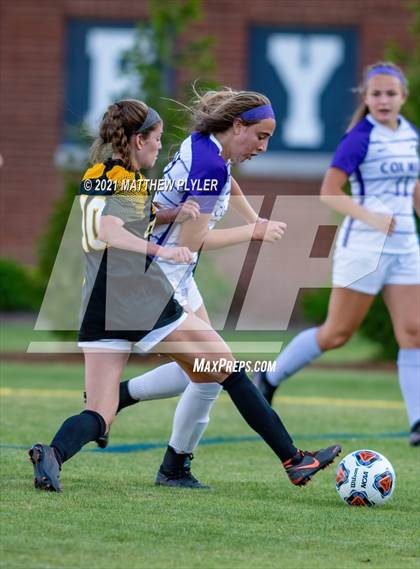 Thumbnail 3 in Chapel Hill vs. Cox Mill (1 of 2 - NCHSAA 3A Final - the game) photogallery.