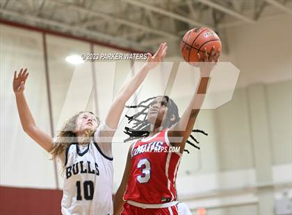 Thumbnail 2 in Parrish Community vs. John Curtis Christian (Allstate Sugar Bowl National Prep Classic) photogallery.
