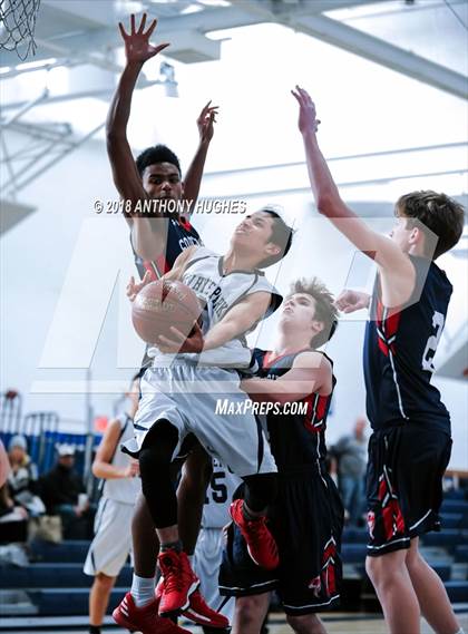 Thumbnail 2 in New Hyde Park Memorial vs Rockville Centre South Side photogallery.
