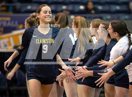 Thumbnail 1 in Clarkston vs. Mercy (MHSAA Division 1 Semifinal) photogallery.