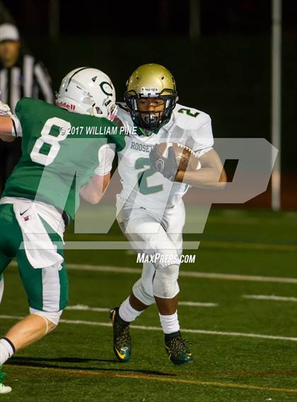 Thumbnail 1 in Roosevelt vs. Cornwall Central  (Section 9 Class A Semifinal) photogallery.