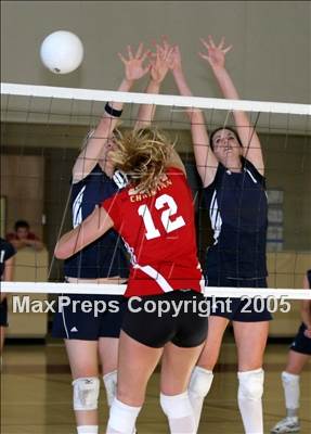 Thumbnail 3 in Santa Fe Christian vs. Tri-City Christian (Section Final) photogallery.