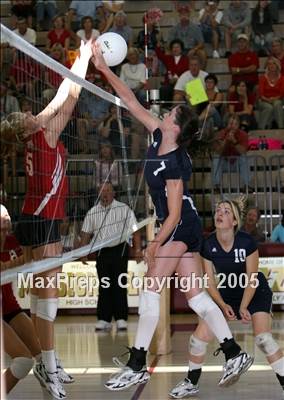 Thumbnail 3 in Santa Fe Christian vs. Tri-City Christian (Section Final) photogallery.