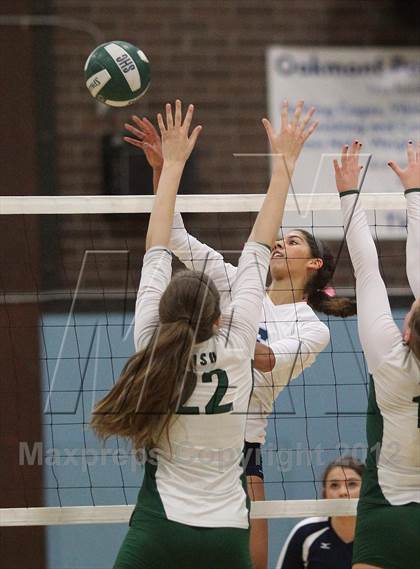 Thumbnail 1 in Sacred Heart Cathedral @ Oakmont (CIF NorCal Regional Playoffs) photogallery.