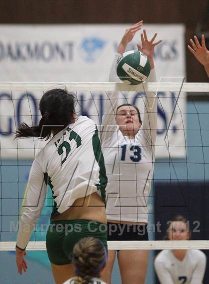 Thumbnail 1 in Sacred Heart Cathedral @ Oakmont (CIF NorCal Regional Playoffs) photogallery.